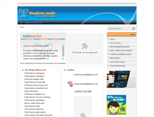 Tablet Screenshot of morphousmedia.com